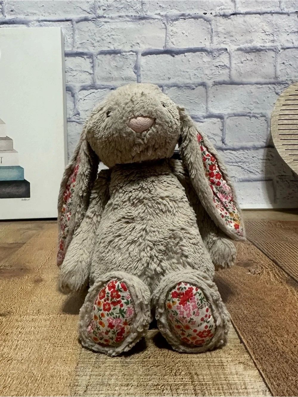 RETIRED Authentic Jellycat Blossom Posy Bunny plush. Medium size